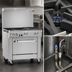 Thumbnail image #4 for Southbend Ultimate 36-Inch Commercial Gas Restaurant Range with 2 Open Burners, 24-Inch Charbroiler and Cabinet Base