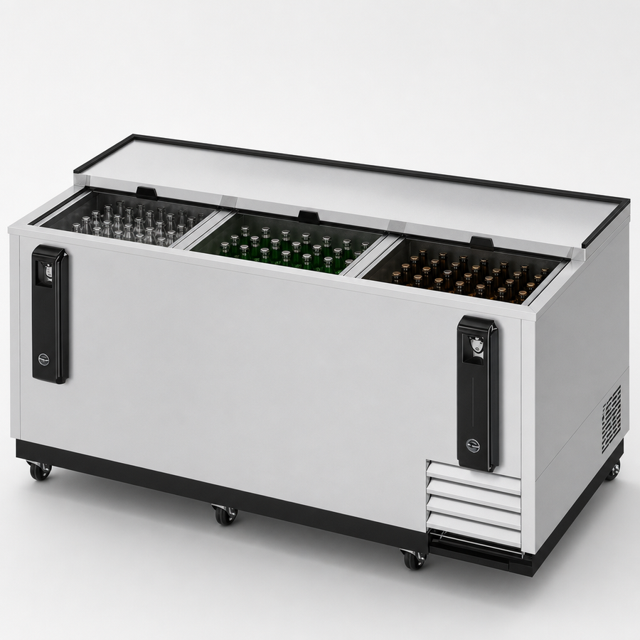 Three Sliding Lids
