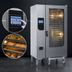 Thumbnail image #4 for Henny Penny FlexFusion Platinum Natural Gas Floor Model Combi-Steamer Oven with Crosswise Mobile Rack and 20 Pan Capacity