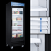 Thumbnail image #4 for Omcan One-Section Reach-In Glass Door Display Freezer, 27-Inch, 12.3 Cu. Ft., Black
