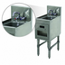 Thumbnail image #4 for Advance Tabco Prestige Supreme Stainless Steel Underbar Freestanding Hand Sink with Splash-Mount Faucet, Soap & Towel Dispensers, 18 x 20 x 36 Inches