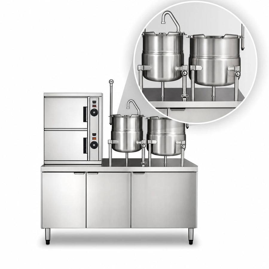 Dual Integrated Kettles