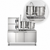 Thumbnail image #4 for Crown ECX-2-6-6 Electric Two-Compartment Convection Steamer with Dual 6 Gallon Kettles and Cabinet Base