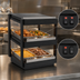 Thumbnail image #4 for Nemco 24-Inch Countertop Hot Food Shelf Merchandiser with Dual Shelves