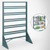 Thumbnail image #4 for Quantum Single-Sided Rail Rack for Back Bar Coolers, 36W x 15D x 53H, 12 Rails