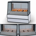 Thumbnail image #4 for Federal Industries High Volume Series 59-1/8-Inch 3-Well Heated Deli Display Case