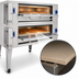Thumbnail image #4 for Bakers Pride Super Deck Series Double-Deck Gas Pizza Deck Oven with 66 x 44 Inch FibraMent Hearth Deck