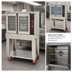 Thumbnail image #5 for American Range ME-1 Majestic Single-Deck Bakery-Depth Electric Convection Oven with 50/50 Glass Doors