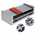 Thumbnail image #4 for Roll-A-Grill 36 Hot Dog Slanted Roller Grill, 230V, Chrome Rollers