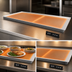 Thumbnail image #4 for Vollrath 38-Inch Recessed Drop-In Warming Shelf, Stainless Steel, Dual Zones, 120V