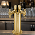 Thumbnail image #4 for Perlick 4028TF Countertop Glycol-Cooled 3-Faucet Brass Draft Beer Tower