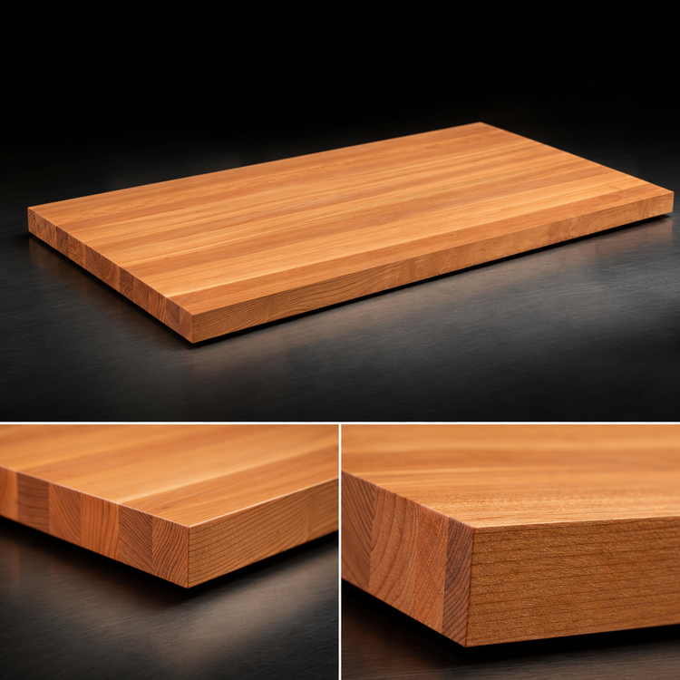 Product image #4 for Boos Block American Cherry Edge Grain Kitchen Countertop, 120 x 27 x 1-1/2 Inch, Varnique Finish