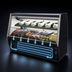 Thumbnail image #4 for Howard-McCray 32E Series 74-Inch Full-Service Deli Meat & Cheese Service Case, Self-Contained, Straight Glass, LED