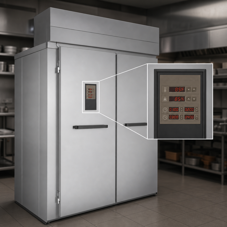 Product image #4 for Baxter Double Wide Roll-In Proofer Cabinet, 62-Inch Wide x 100.5-Inch Deep, Electric, With Floor