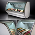 Thumbnail image #4 for Howard-McCray 40E Series 75.5-Inch Self-Contained Fish & Poultry Service Case with Curved Glass, Stainless Steel, and LED Lighting