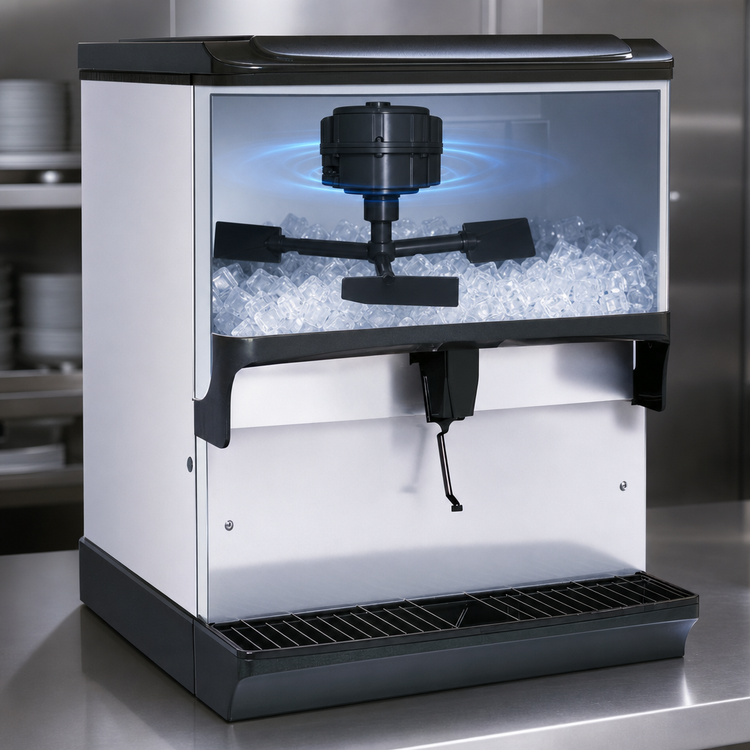 Product image #4 for Scotsman IOD200-1 Countertop Ice-Only Dispenser, 200 lb Storage Capacity