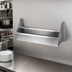 Thumbnail image #4 for CHOICE 39-Inch Wide Double Stainless Steel Speed Rail with Keyhole Mounting