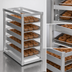 Thumbnail image #4 for Channel Manufacturing Extra Heavy-Duty Aluminum Donut Basket Transport Rack, End Load, 5-Level