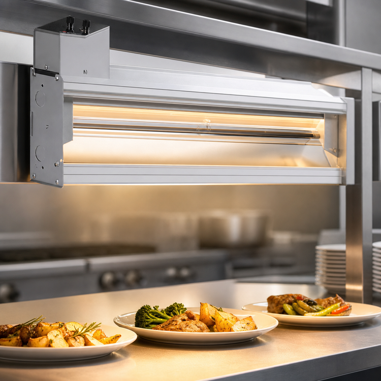 Product image #4 for Vollrath Cayenne® 48-Inch Medium Wattage Hard-Wired Heat Strip