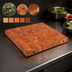 Thumbnail image #4 for John Boos Boos Block End Grain American Cherry Island Countertop, 30 Inch x 27 Inch x 7 Inch Thick