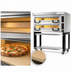 Thumbnail image #4 for PizzaMaster PM 912ED Two-Deck Full-Size Electric Stone Hearth Pizza Oven with Stand