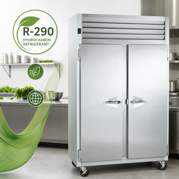 Product image #4 for Traulsen Dealer's Choice G22013 2-Section Reach-In Freezer with Full-Height Solid Doors