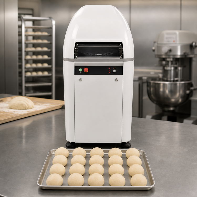 Product image #4 for Univex ABDR18 Automatic Hydraulic Bun Divider/Rounder, 18-Piece