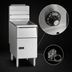 Thumbnail image #4 for Pitco Solstice SG14-S Freestanding Gas Floor Fryer with Full Frypot, 40-50 lb Oil Capacity