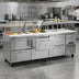 Thumbnail image #3 for Continental Refrigerator RA93N24M-D 93-Inch 3-Section Refrigerated Sandwich Prep Table