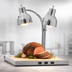 Thumbnail image #4 for Alto-Shaam CS-200 Countertop Hot Food Holding Carving Station with Heated Base, Heat Lamps, and Cutting Board
