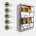 Thumbnail image #4 for Nemco 6302-5 Electric To-Go Shelf with 5 Heated Shelves