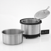 Thumbnail image #5 for Vollrath Mirage 11 Qt Round Drop-In Induction Rethermalizer with Hinged Cover