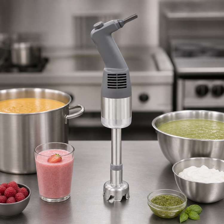 Product image #4 for Robot Coupe Mini Power Mixer Immersion Blender, Up to 8 Liter Capacity, 8-Inch Shaft, Variable Speed, 120V