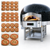 Thumbnail image #4 for Morello Forni Gas-Fired Round Commercial Pizza Oven, 51-Inch Inside Cooking Diameter, 220V