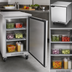 Thumbnail image #4 for Beverage-Air 32-Inch One-Section Flat-Top Worktop Refrigerator with Solid Door, 7.2 Cu. Ft.