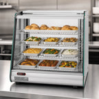 Thumbnail image #5 for Migali Industries Competitor Series® C-HCT27 Countertop Heated Display Case, 26.6-Inch Wide, 4.5 Cu. Ft., Straight Glass Front, 2 Shelves