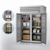 Thumbnail image #4 for True Spec Series Roll-In Two-Section Reach-In Freezer with Stainless Steel Doors