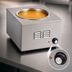 Thumbnail image #4 for RedHots 11-Quart Round Countertop Electric Food Warmer, 240V, Wet/Dry Operation