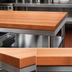 Thumbnail image #4 for Boos Block American Cherry Edge Grain Kitchen Countertop, 36 Inch x 36 Inch x 1-1/2 Inch Thick
