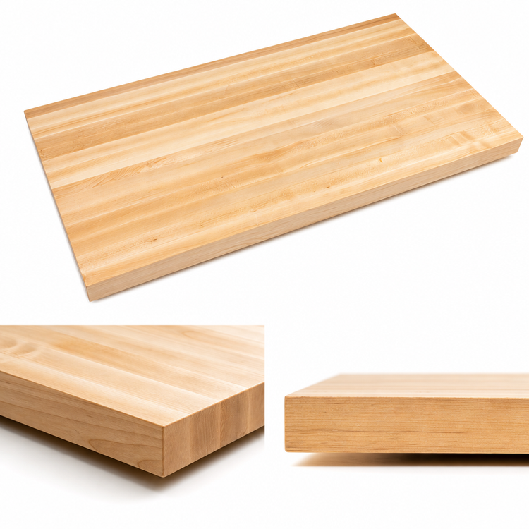 Product image #4 for Boos Block Edge Grain Maple Kitchen Countertop, 48 x 27 x 1-1/2 Inches, Penetrating Oil Finish