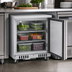 Thumbnail image #4 for Turbo Air PRO Series Front Breathing 1-Section Undercounter Refrigerator with Solid Locking Door, 6.5 Cu. Ft.