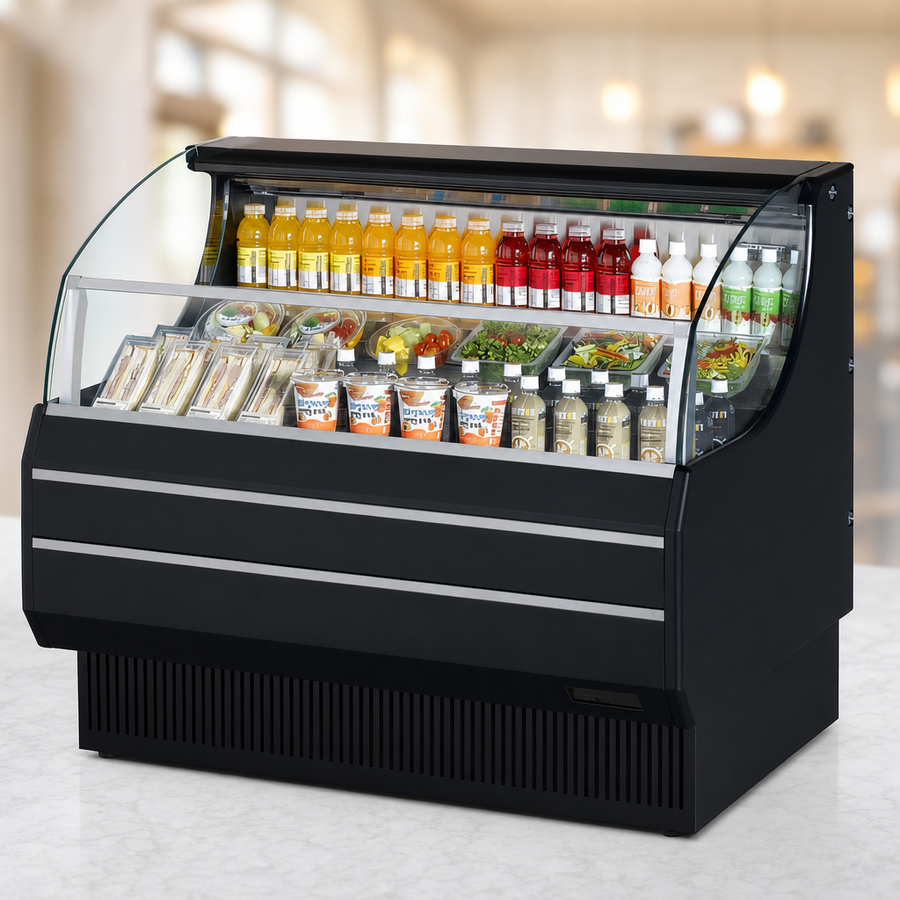 Open Front Display Design