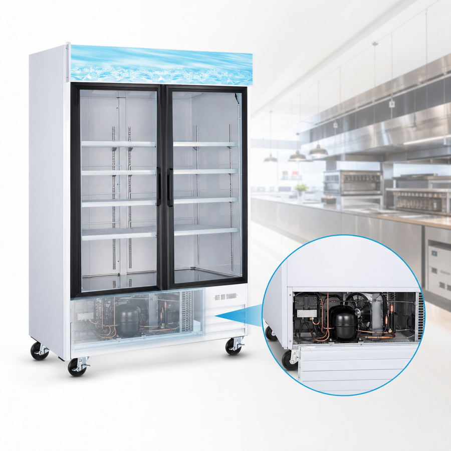 Bottom-Mount Self-Contained Refrigeration