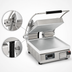Thumbnail image #4 for Star Pro-Max 2.0 14-Inch Smooth-Top and Bottom Commercial Sandwich Grill / Panini Press with Electronic Controls