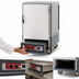 Thumbnail image #4 for Metro C5 3 Series Low-Watt Half-Height Heated Holding Cabinet with Gray Insulation Armour, Solid Door, Fixed Wire Slides