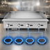 Thumbnail image #5 for CookRite ATMG-48 Heavy Duty 48-Inch Gas Countertop Griddle