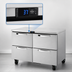Thumbnail image #4 for True Spec Series 48-Inch Undercounter Drawer Refrigerator, 4 Drawers, Stainless Steel, R290