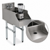Thumbnail image #4 for Advance Tabco Special Value Series Freestanding Underbar Blender Station with Dump Sink and Deck-Mount Faucet
