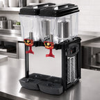 Thumbnail image #4 for Eurodib USA Cofrimell CD2J110 Two-Bowl Refrigerated Juice Dispenser, 2 x 3-Gallon Removable Polycarbonate Bowls, 110V