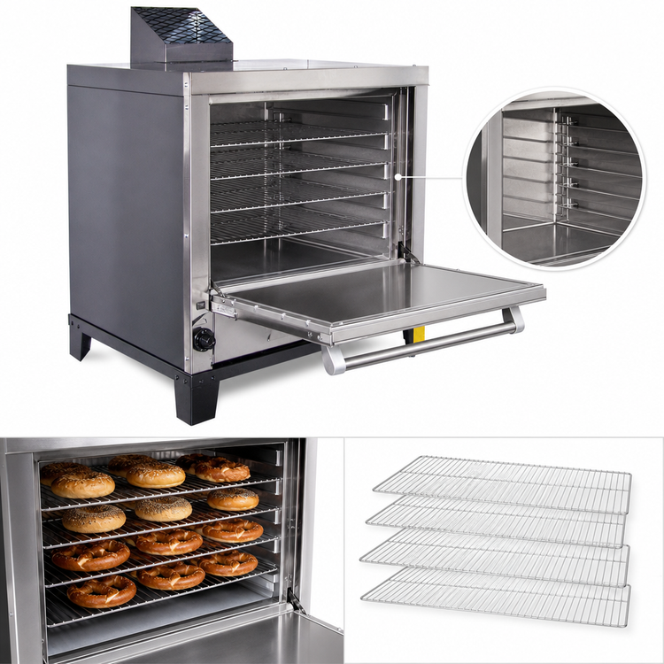 Product image #5 for Peerless C131B Single-Deck Countertop Gas Bake Oven for Pretzels and Bagels